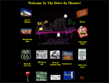 Tablet Screenshot of driveintheater.com
